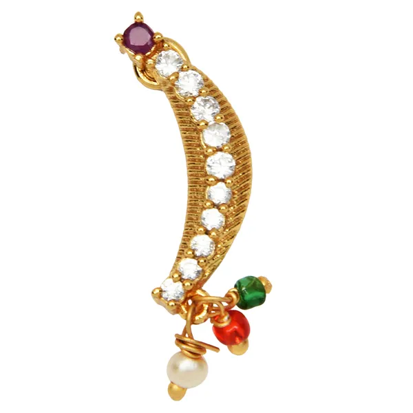 Gold_Plated_Kundan_Stone_Studded_Beaded_Nath_For_Women_&_Girls