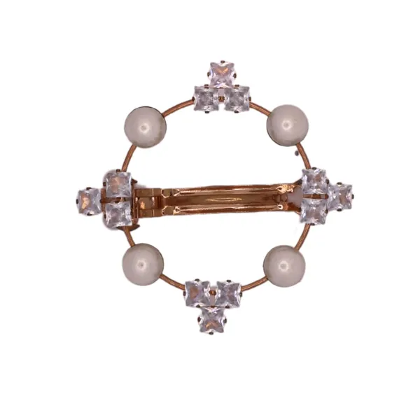 Trendisia_Elegant_Pearl_&_Crystal_Round_Hair_Clip_Ã¢â‚¬â€œ_Rose_Gold_Barrette_For_Women_&_Girls