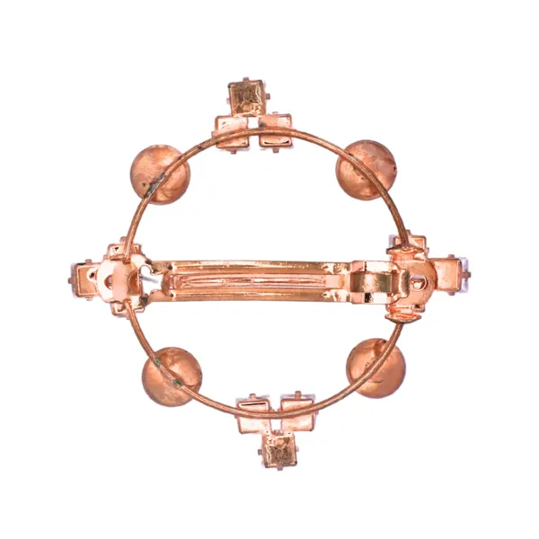 Trendisia_Elegant_Pearl_&_Crystal_Round_Hair_Clip_Ã¢â‚¬â€œ_Rose_Gold_Barrette_For_Women_&_Girls