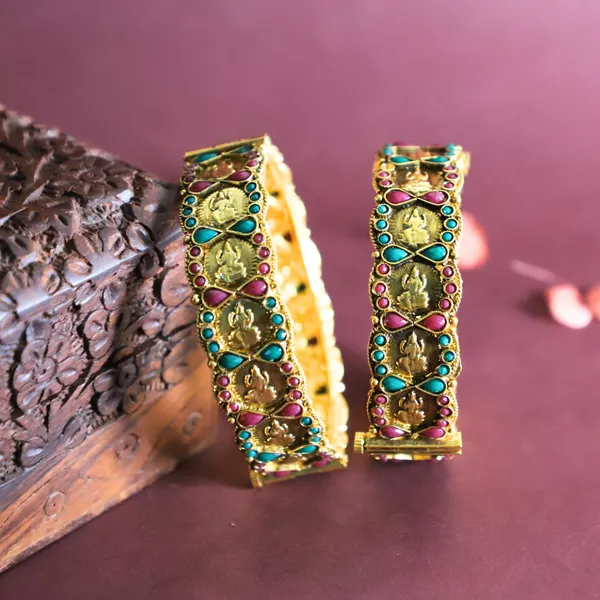 Trendisia_Gold-Plated_Temple_Bangles_with_Intricate_Goddess_Motifs_&_Kemp_Stones_For_Women_&_Girls