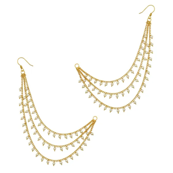 JWELLA_Gold_Plated_3-Layer_Pearl_Ear_Chain_for_Women_&_Girls_|_Bridal_&_Festive_Side_Ear_Chains_for_Traditional_Ethnic_Wear_(Pair)