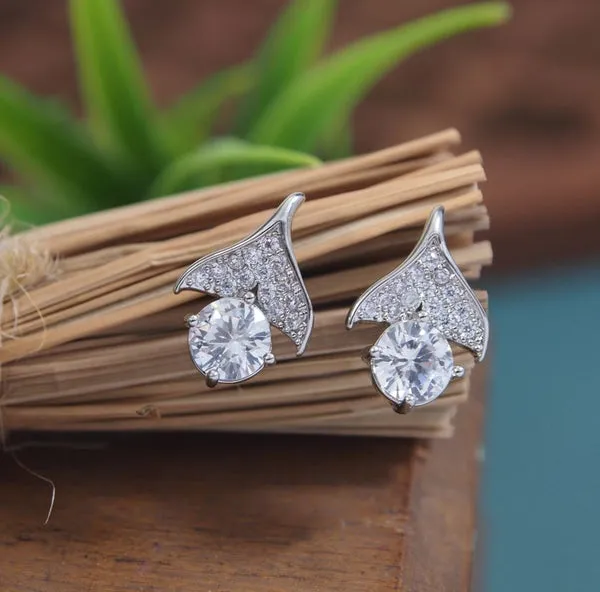 Korean_Pearl_White_Stone_Earring___5371_For_Women_&_Girls