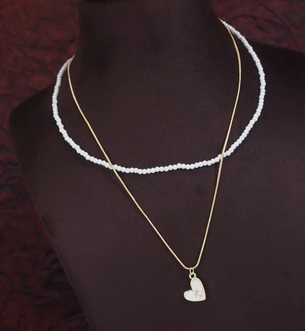 Knot_Hanging_Pearl_Necklace_-_PERNK_5461_For_Women_&_Girls