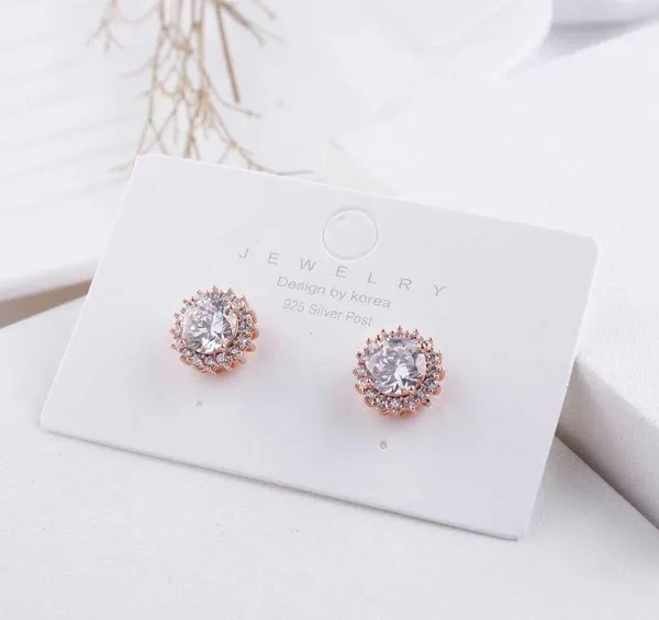 Korean_Flower_Cubic_Zirconia_Stud_Earring-_KRNER_5064_For_Women_&_Girls