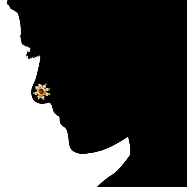 Gold-Plated_Ruby_Kundan_Stone_Studded_Clip-On_Traditional_Nose_Pin_No_Piercing_Required_For_Women_&_Girls