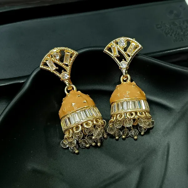 Luxury_Roman_Numeral_Drop_Earrings_with_Crystal_Tassels_-_Go_For_Women_&_Girls