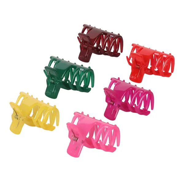 Women_Multi_Color_Set_Of_6_Claw_Hair_Clips_For_Women_&_Girls
