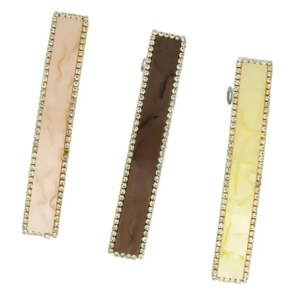 Marble_Finish_Hair_Clips_with_Rhinestone_Accents,_Set_of_3_For_Women_&_Girls