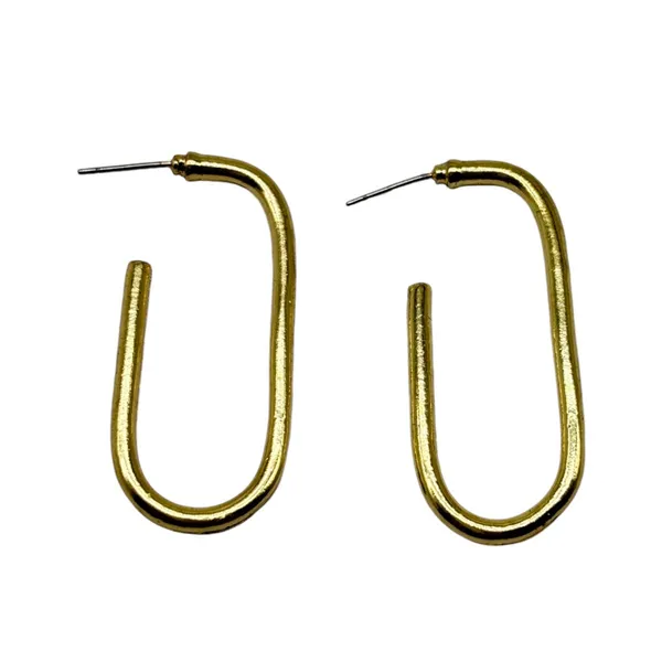 Minimalist_U-Shaped_Gold_Hoop_Earrings_For_Women_&_Girls