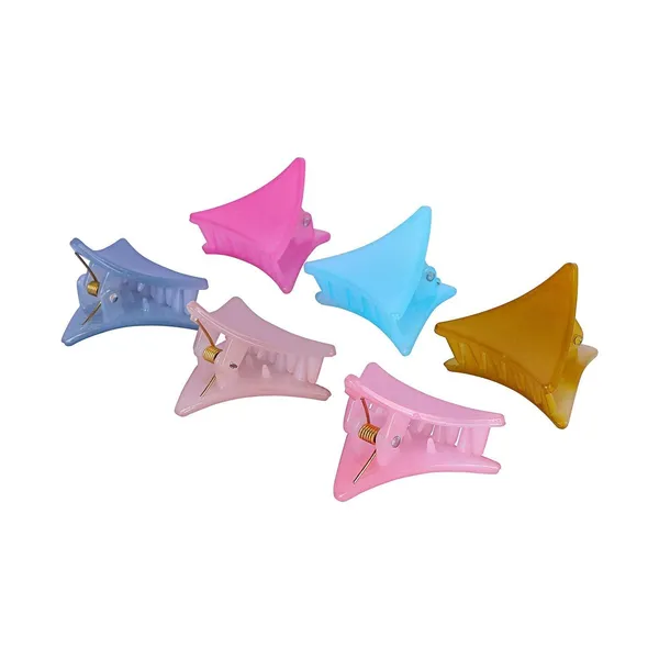 Set_Of_6_Multicoloured_Claw_Clip_For_Women_&_Girls