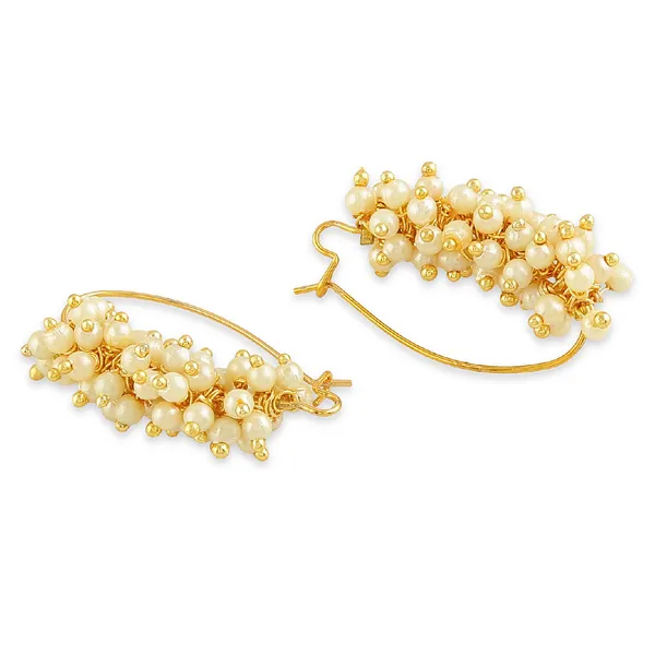 Handcrafted_Gold_&_Pearl_Clu_EarringsElegant_Ethnic_Jewelry_For_Women_&_Girls