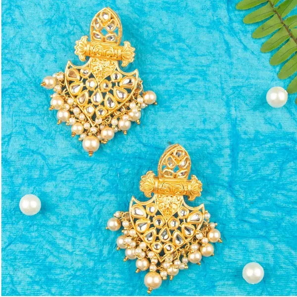 Lightweight_Kundan_Earrings_For_Women._For_Women_&_Girls