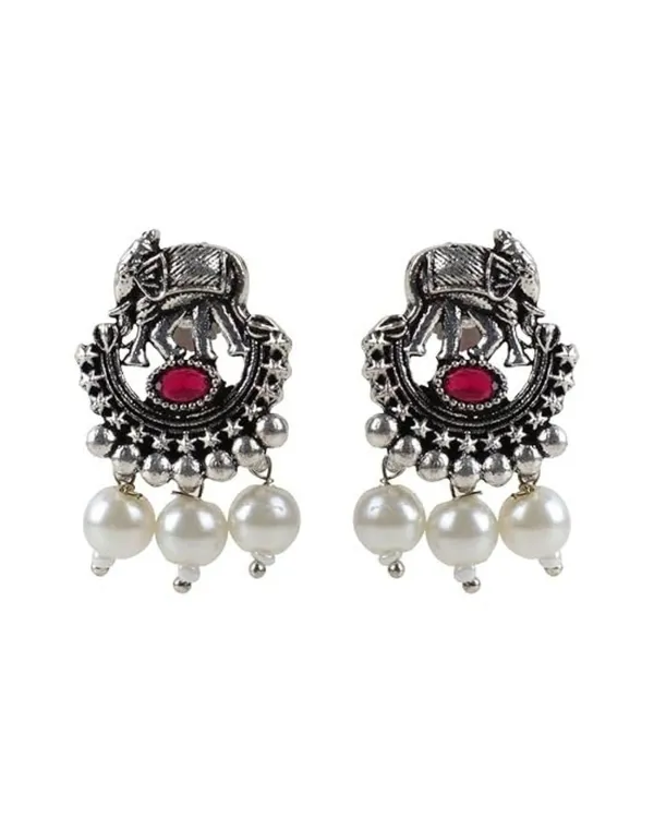 Oxidized_Silver_Lakshmi_Temple_Necklace_Set_with_Ruby_&_Pearl_Drops_For_Women_&_Girls