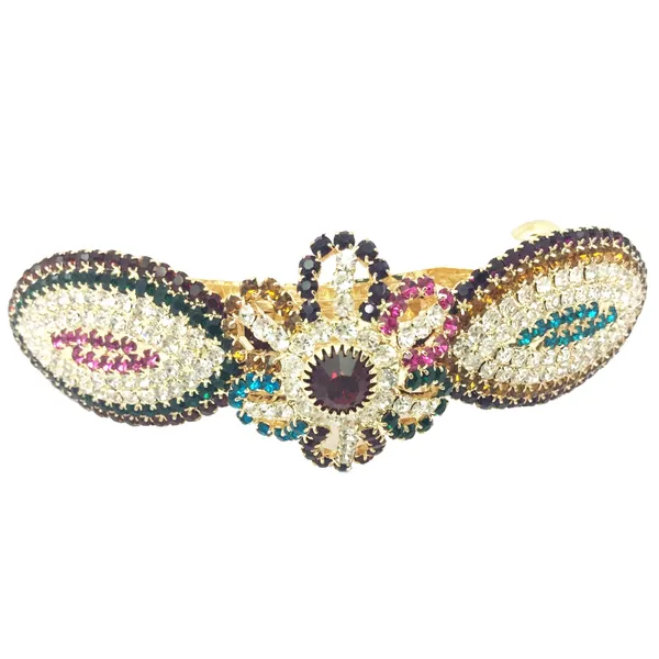 Multi-Colour_Floral_Design_Hair_Clips_For_Women_&_Girls
