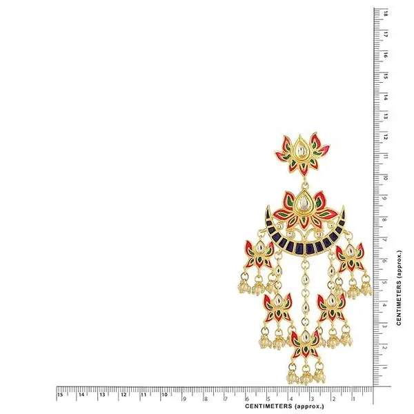 Radiant_Multicolor_Chandelier_Earrings_with_Kundan_and_Enamel_Detailing_For_Women_&_Girls