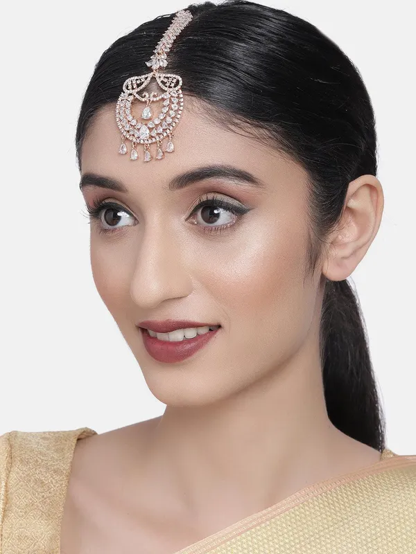 Rose_Gold_Plated_Brass_Ad_Maang_Tika_For_Women_&_Girls