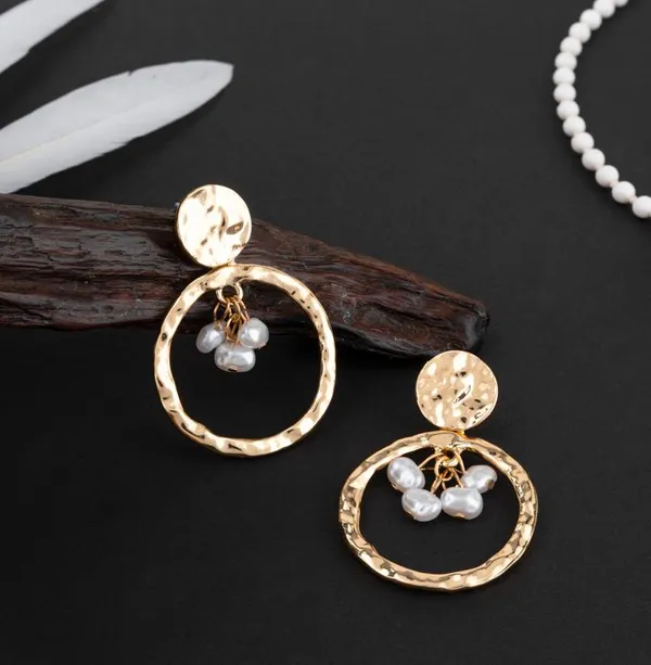 Round_Hanging_Pearl_Western_Earring_-_WER_5303_For_Women_&_Girls