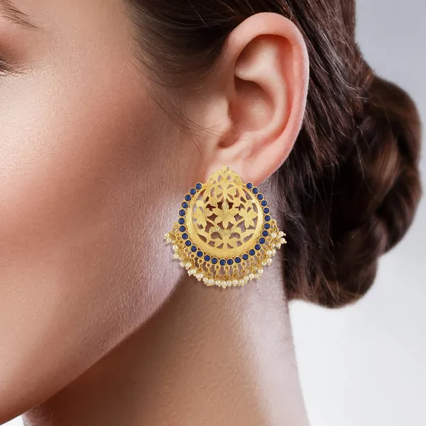 Royal_Gold_&_Blue_Chandbali_Earrings_Ã¢â‚¬â€œ_Traditional_Kundan_Pearl_Statement_Jewelry_For_Women_&_Girls