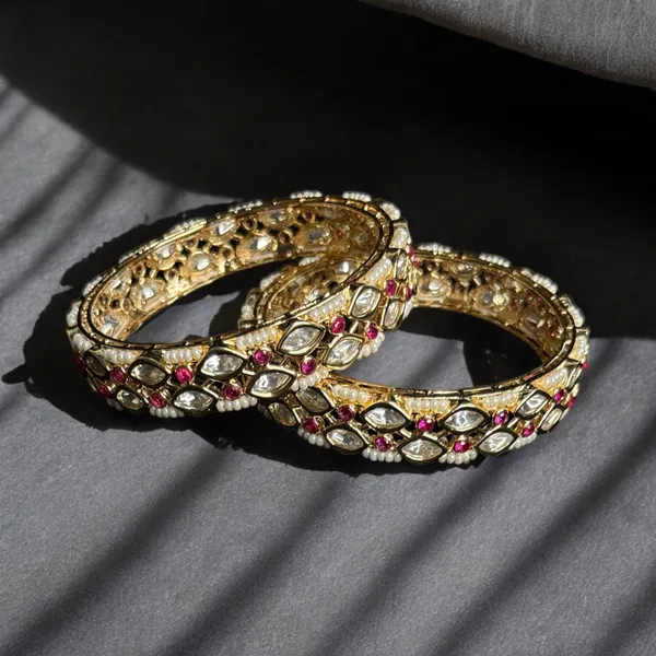 Royal_Kundan_and_Ruby_Stone_Bangle_Set_with_Pearl_Accents_For_Women_&_Girls