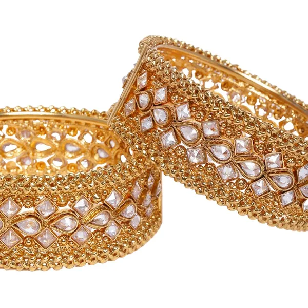 Set_of_2_Handcrafted_24kt_Gold-Plated_Bangles_–_Size_2.8_For_Women_&_Girls