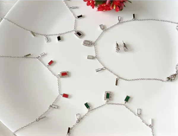 Silver/Gold/Rose_Gold_Plated_Choker_Necklace-_NK_2456_For_Women_&_Girls