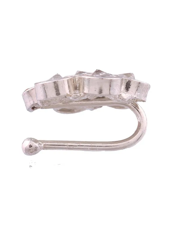 Silver-Plated_Floral_Kundan_Nose_Ring_For_Women_&_Girls