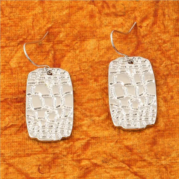 Silver_Plated_Hand_Crafted_Geometric_Drop_Earring-WER_566_For_Women_&_Girls