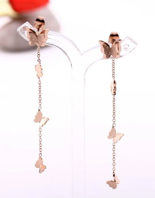Stainlees_Steel_Butterfly_Link_Earring_-_STNER_5072_For_Women_&_Girls