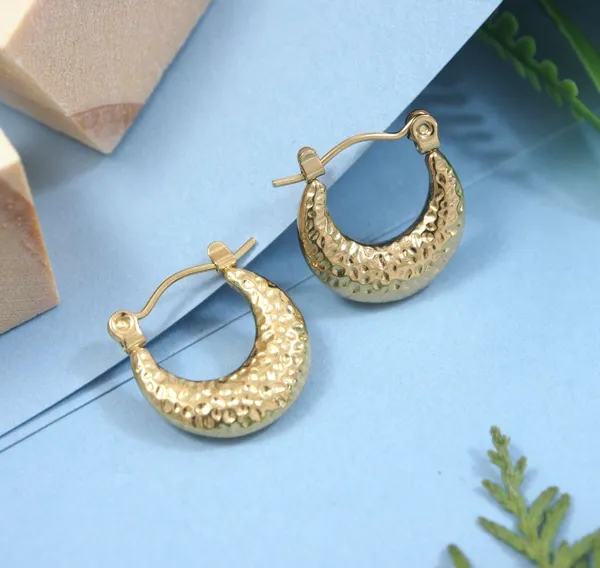 Stainless_Steel_Anti_Tarnish_Hoops_Earring_For_Women_&_Girls