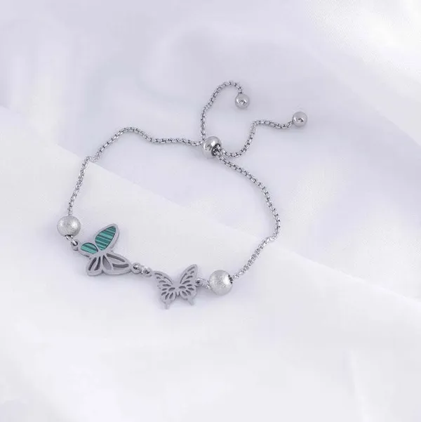 Stainless_Steel_Butterfly_Bracelet-_STBR_5104_For_Women_&_Girls