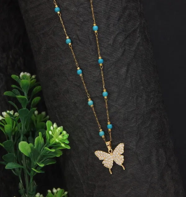 Stainless_Steel_Butterfly_Pendent_Pearl_Chain_Necklace_-_STN_For_Women_&_Girls