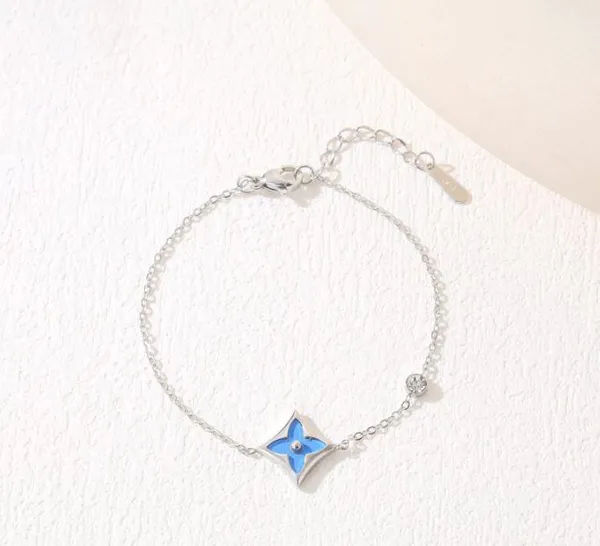 Stainless_Steel_Colourful_Flower_Bracelet-_STBR_5096_For_Women_&_Girls