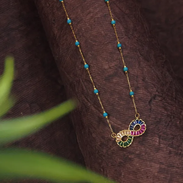 Stainless_Steel_Colourful_Infinity_Pendent_Pearl_Chain_Neckl_For_Women_&_Girls