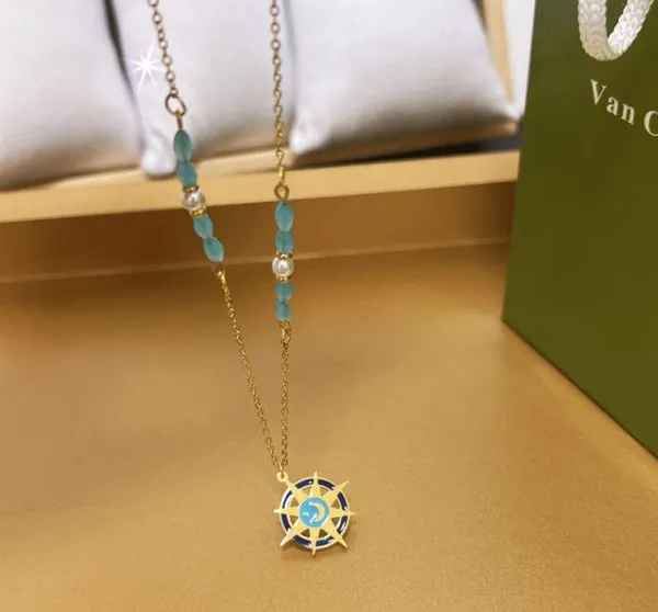 Stainless_Steel_Enamel_Star_Bead_Pendent_Necklace-_STNK_5026_For_Women_&_Girls