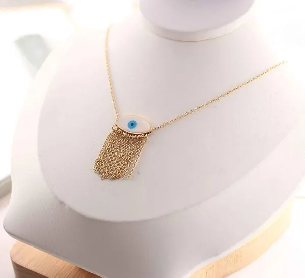 Stainless_Steel_Evil_Eye_Hanging_Chain_Pendent_Necklace_-_ST_For_Women_&_Girls