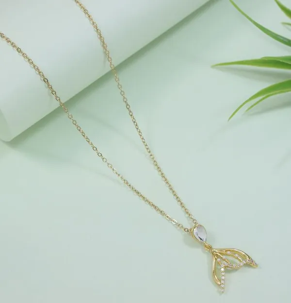 Stainless_Steel_Fish_Tale_Pendent_Necklace_-_STNK_5467_For_Women_&_Girls
