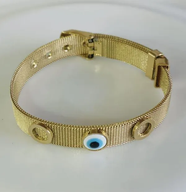 Stainless_Steel_Gold_Plated_Belt_Shaped_Adjustable_Evil_Eye_For_Women_&_Girls