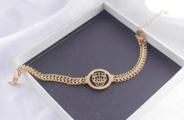 Stainless_Steel_Gold_Plated_Cat_Face_Chain_Linked_Bracelet-_For_Women_&_Girls
