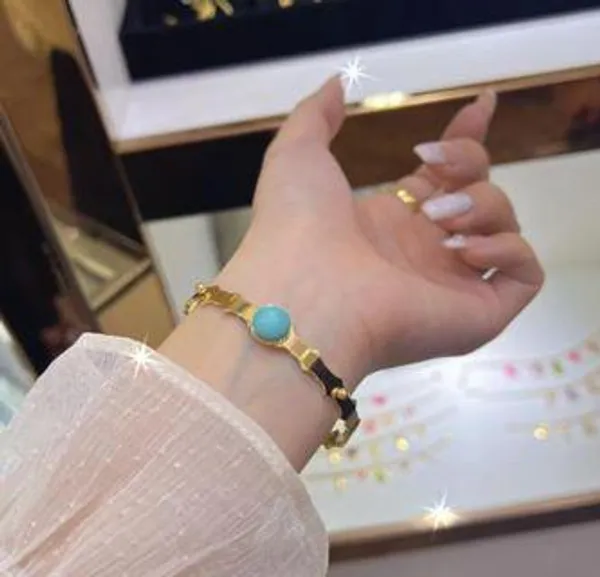 Stainless_Steel_Gold_Plated_Turquoise_Bead_Kada-_STKD_4924_For_Women_&_Girls