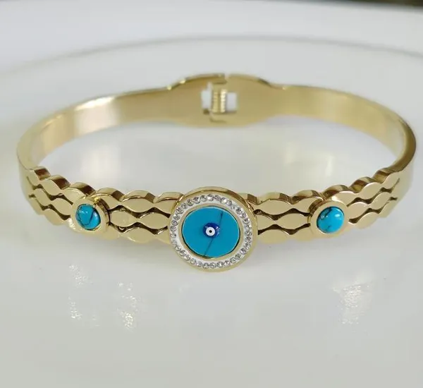 Stainless_Steel_Gold_Plated_Turquoise_Evil_Eye_Kada-_STKD_48_For_Women_&_Girls