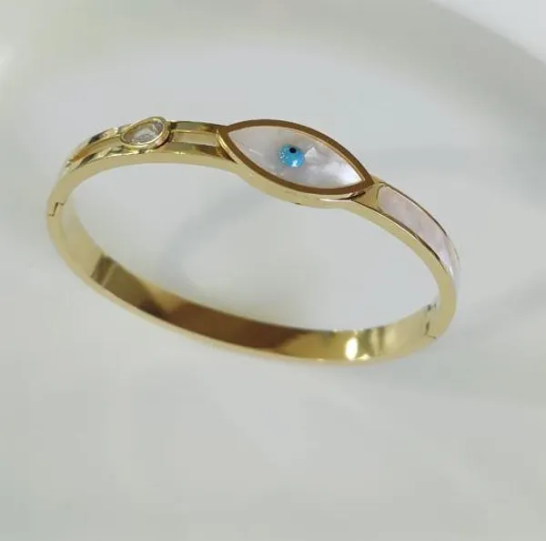 Stainless_Steel_Gold_Plated_White_Shell_Evil_Eye_Kada-_STKD_For_Women_&_Girls