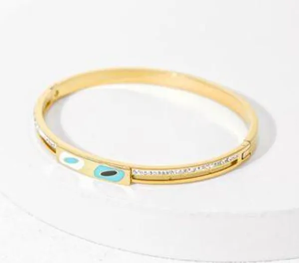 Stainless_Steel_Gold/Rosegold_Plated_Enamel_Kada-_STKD_4901_For_Women_&_Girls
