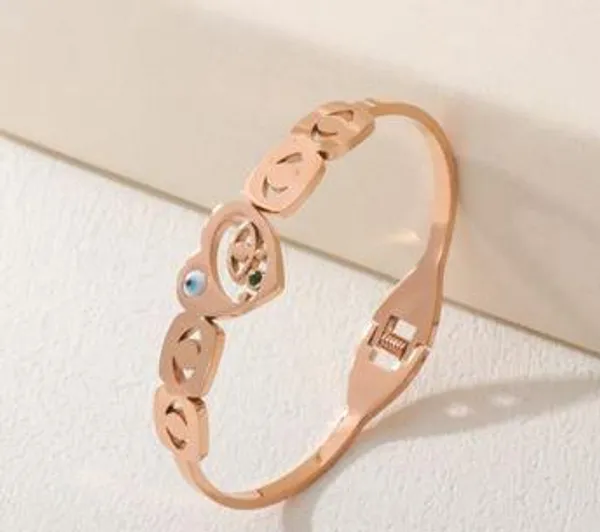 Stainless_Steel_Gold/Rosegold_Plated_Heart_Shape_Evil_Eye_Ka_For_Women_&_Girls