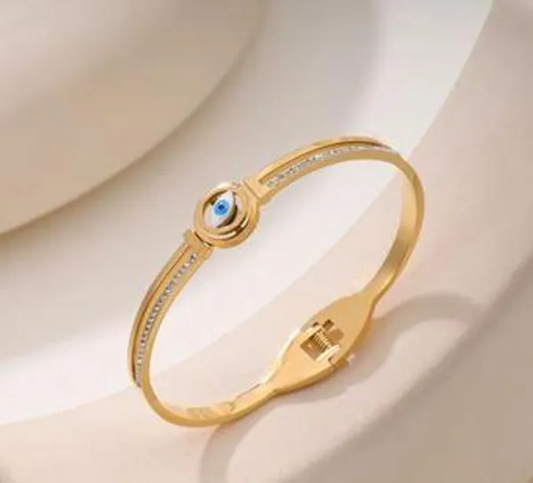 Stainless_Steel_Gold/Rosegold_Plated_Lightning_Zircon_Evil_E_For_Women_&_Girls