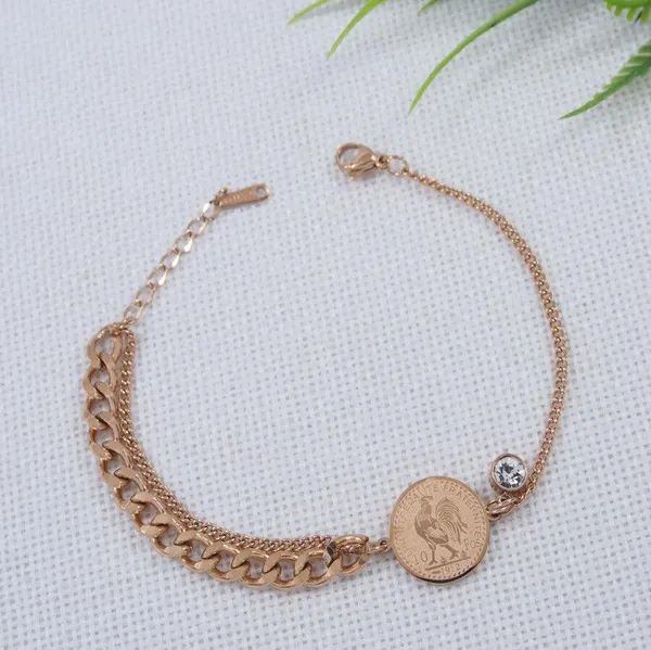 Stainless_Steel_Gold/_Rosegold_Plated_Rooster_Coin_Charm_Bra_For_Women_&_Girls