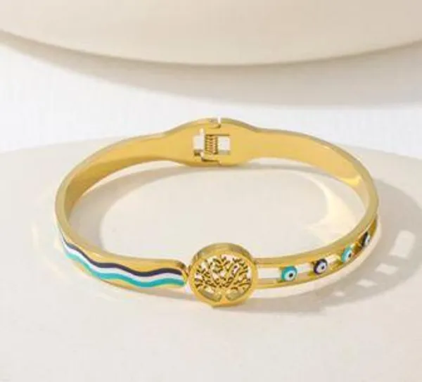 Stainless_Steel_Gold/Rosegold_Plated_Tree_Evil_Eye_Kada-_STK_For_Women_&_Girls