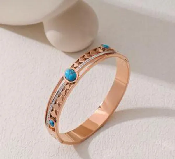 Stainless_Steel_Gold/Rosegold_Plated_Turquoise_Crystal_Kada-_For_Women_&_Girls