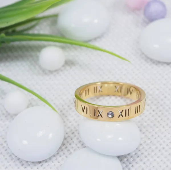 Stainless_Steel_Gold/Rosegold/Silver_Plated_Roman_Numerals_F_For_Women_&_Girls