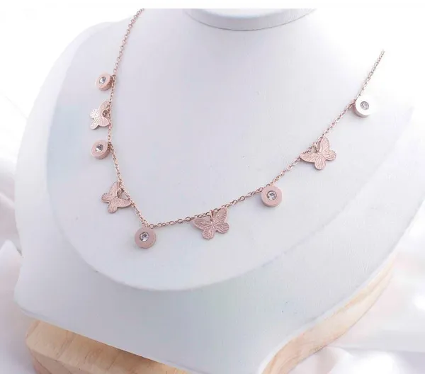 Stainless_Steel_Heart_Chain_Link_Cubic_Zirconia_Necklace_-_S_For_Women_&_Girls