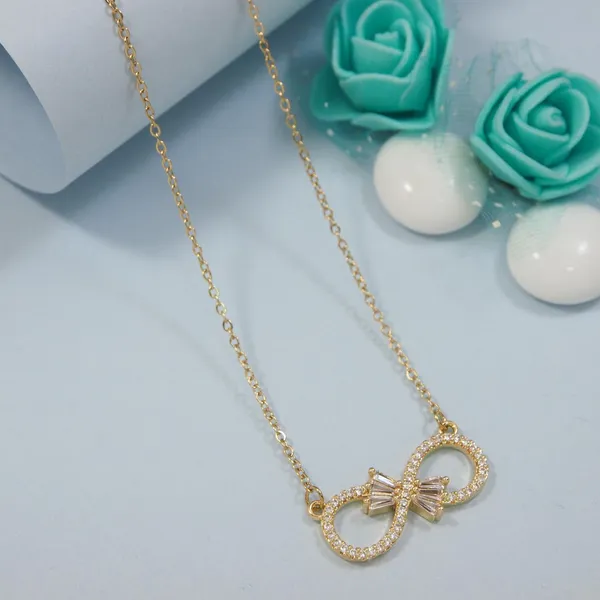 Stainless_Steel_Infinity_Pendent_Chain_Necklace_-_STNK_4970_For_Women_&_Girls
